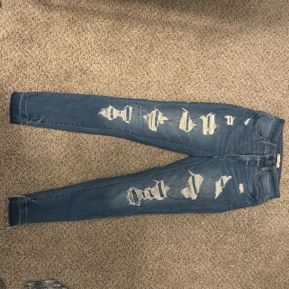 Kohl’s Brand (Sol) Super High Rise Curvy Jeggings, Size 0